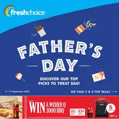 Preview of catalogue Catalogue from shop FreshChoice valid 1 Sept 2025