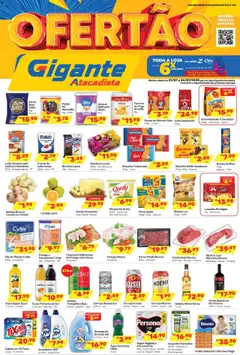 Pré-Visualização do folheto "Ofertas da semana" da loja Gigante Atacadista válido a partir de 21/07/2025