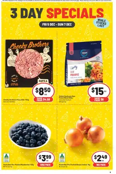 Preview of catalogue 3 Day Specials - SA from shop IGA valid 05/12/2025