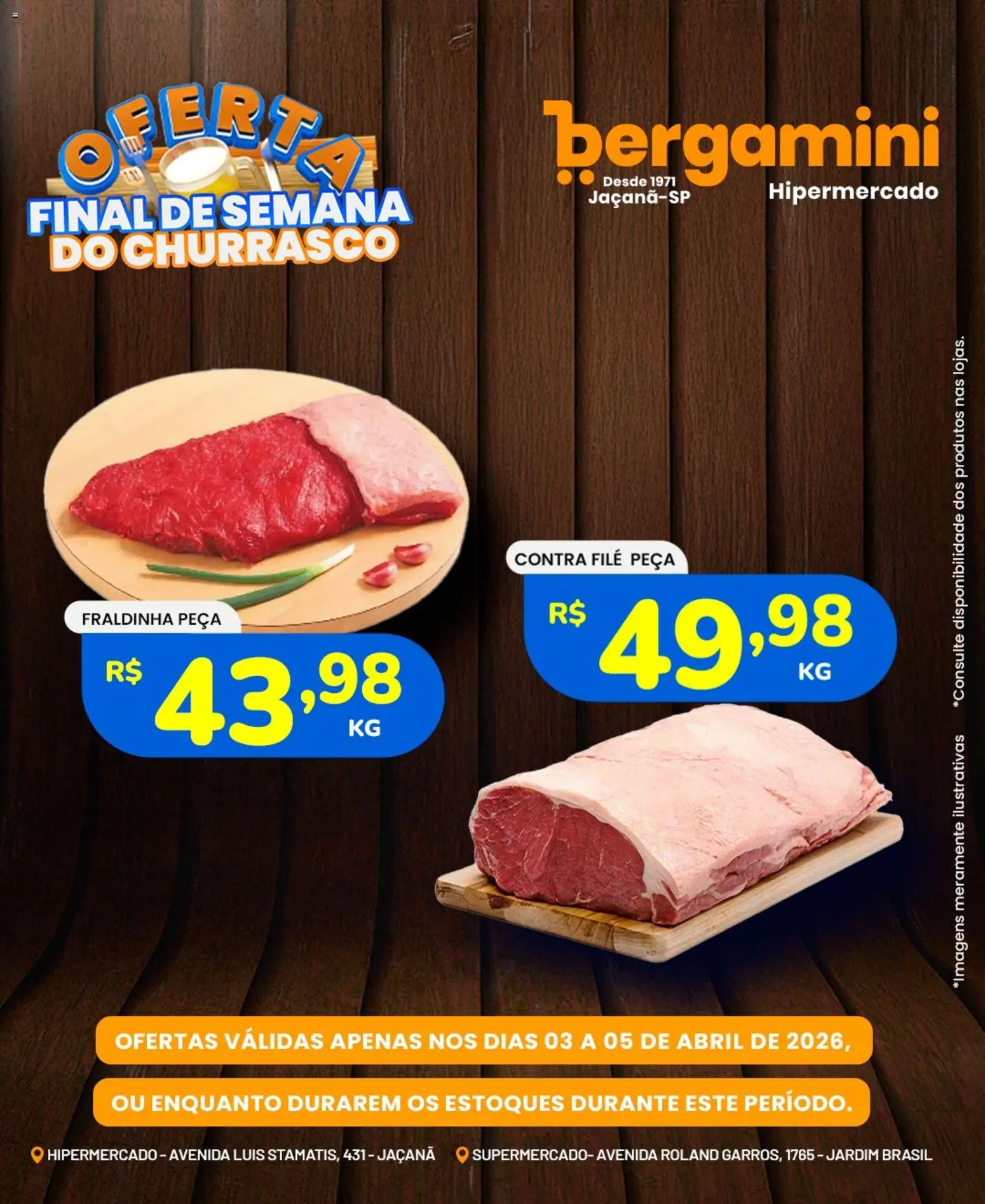 Pré-Visualização do folheto "Supermercado Bergamini - Ofertas da semana" da loja Supermercado Bergamini válido a partir de 03/04/2026