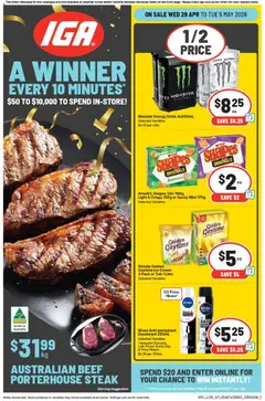 Preview of catalogue IGA catalogue from shop IGA valid 29/04/2026