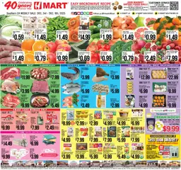 Ad Preview of Hmart Weekly Ad from 12/03/2025