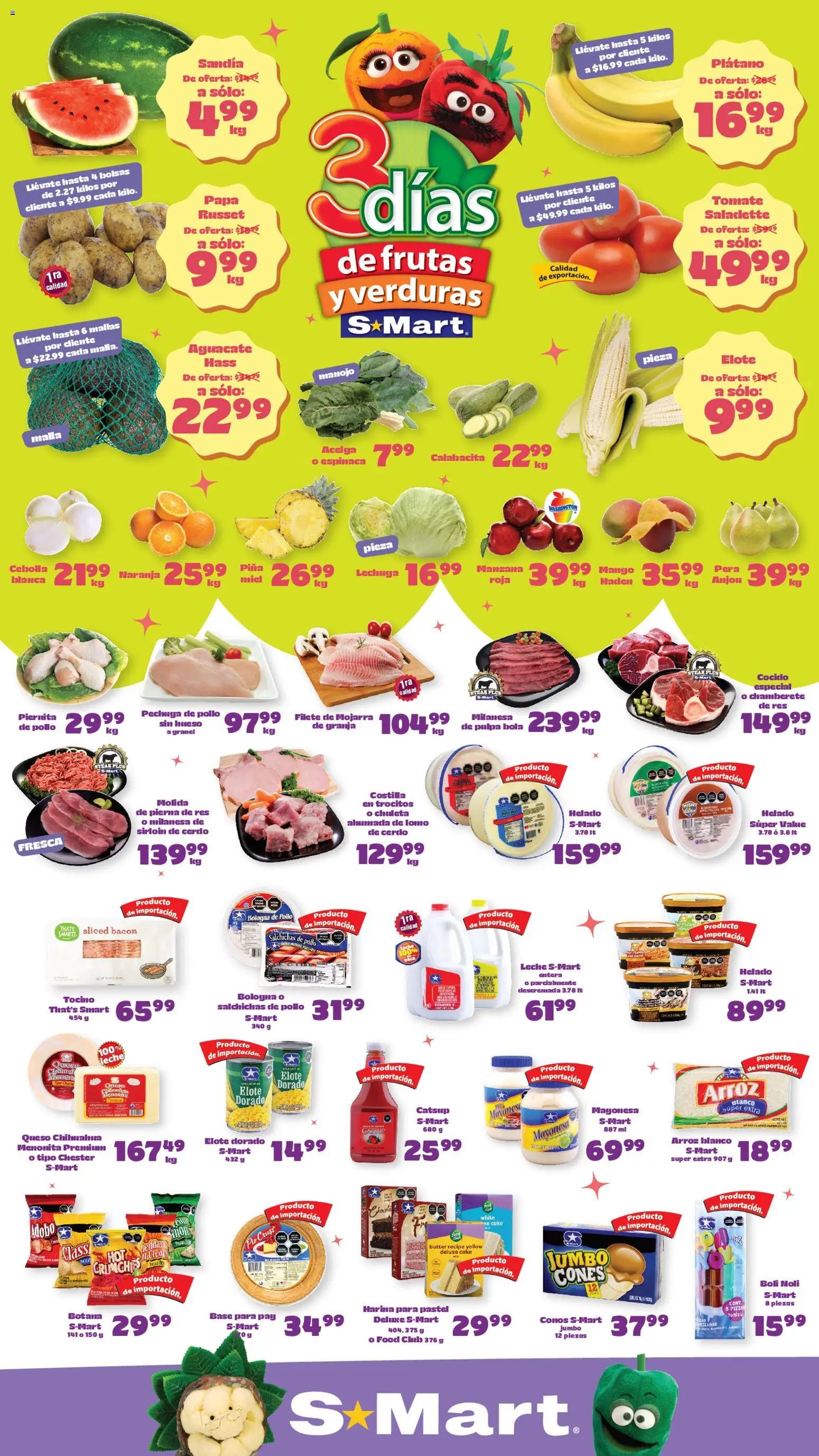 Vista previa las ofertas de la tienda S-Mart - S-Mart folleto Chihuahua desde el 28/04/2026 