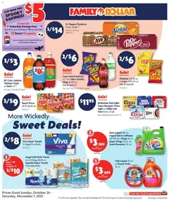 Ad Preview of Family Dollar Weekly Ad from 10/26/2025