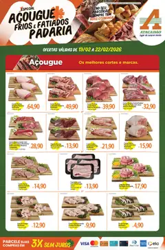 Pré-Visualização do folheto "Ofertas - MG" da loja Atacadão válido a partir de 19/02/2026