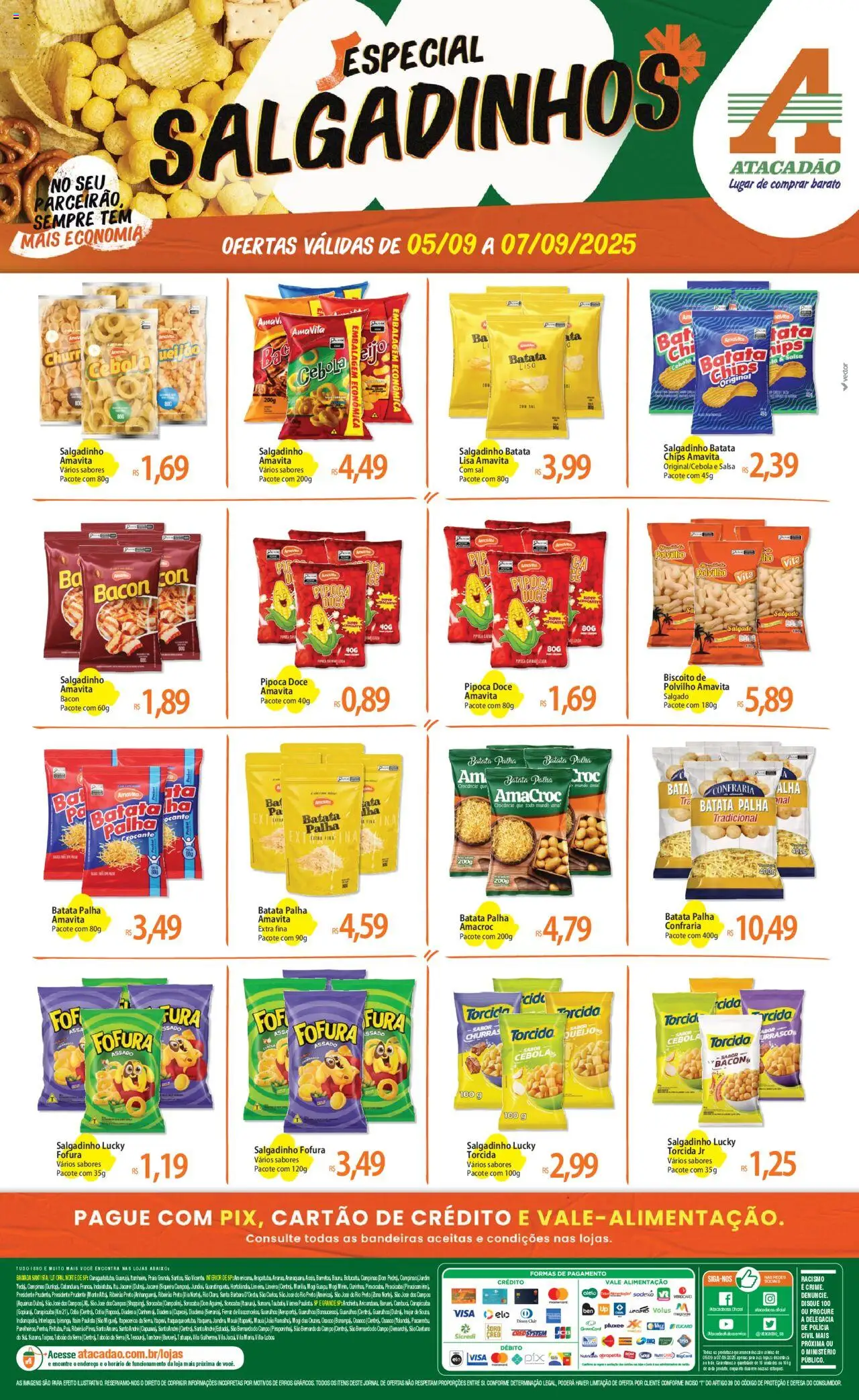 Atacadão folheto "Ofertas - SP" válido a partir de 05/09/2025 - número de página 1