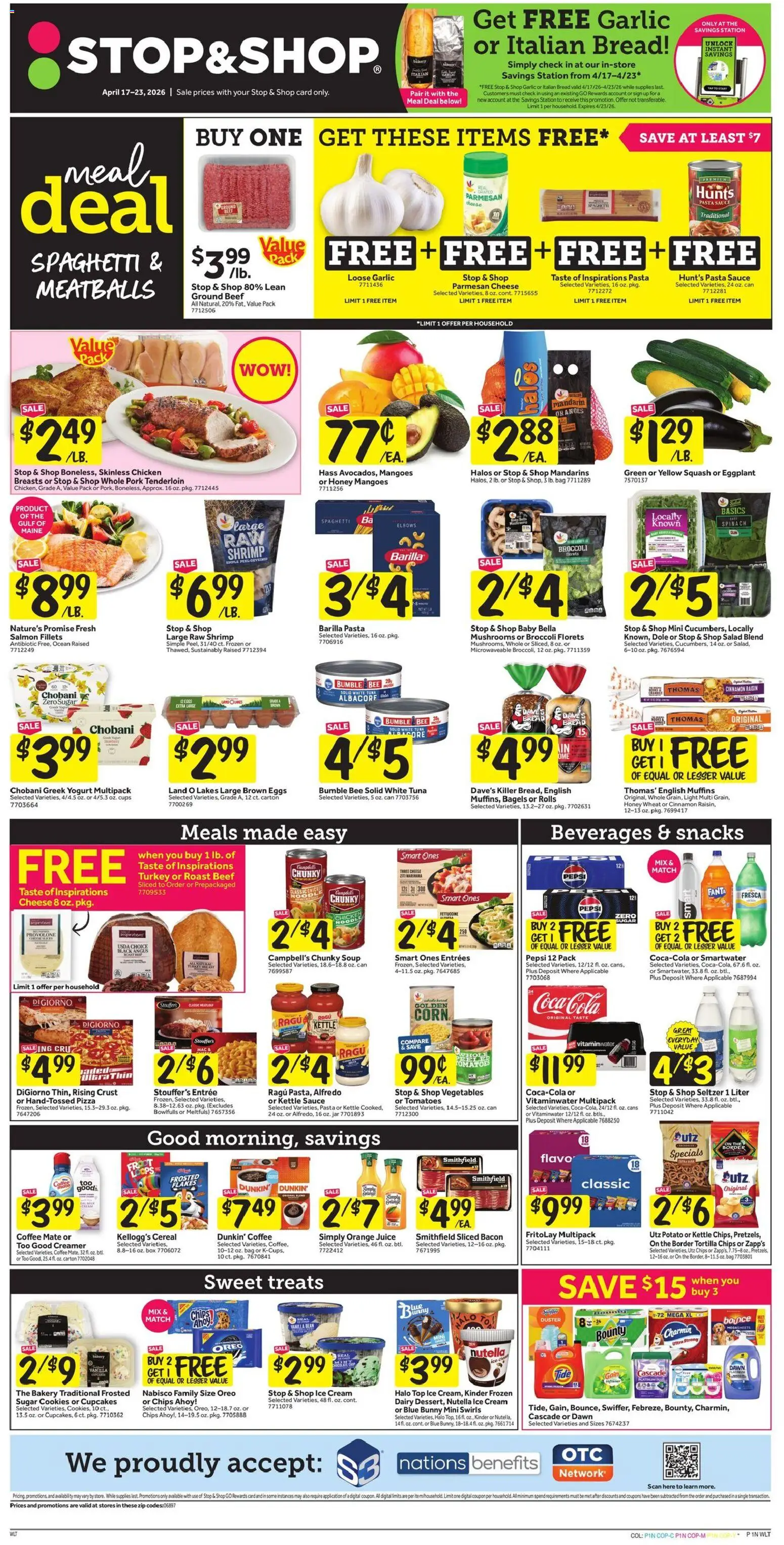 Ad Preview of Stop & Shop Stop & Shop Weekly Circular - CT from 04/17/2026