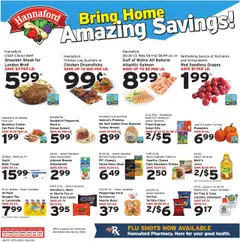 Ad Preview of Hannaford Weekly Ad from 09/21/2025
