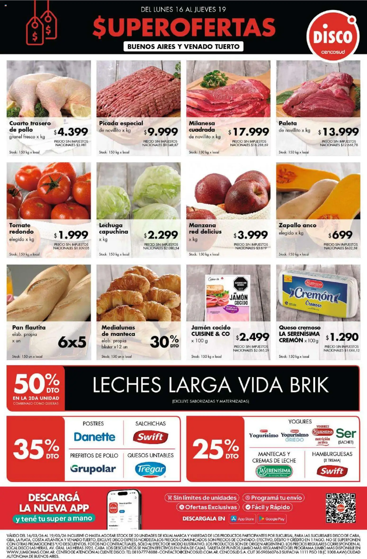 Vista previa del folleto de la tienda Disco válido desde el 15/03/2026 