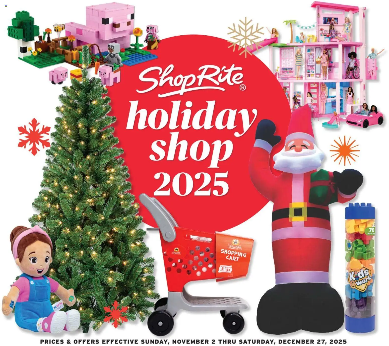 Ad Preview of ShopRite Holiday Toy Catalog from 10/30/2025