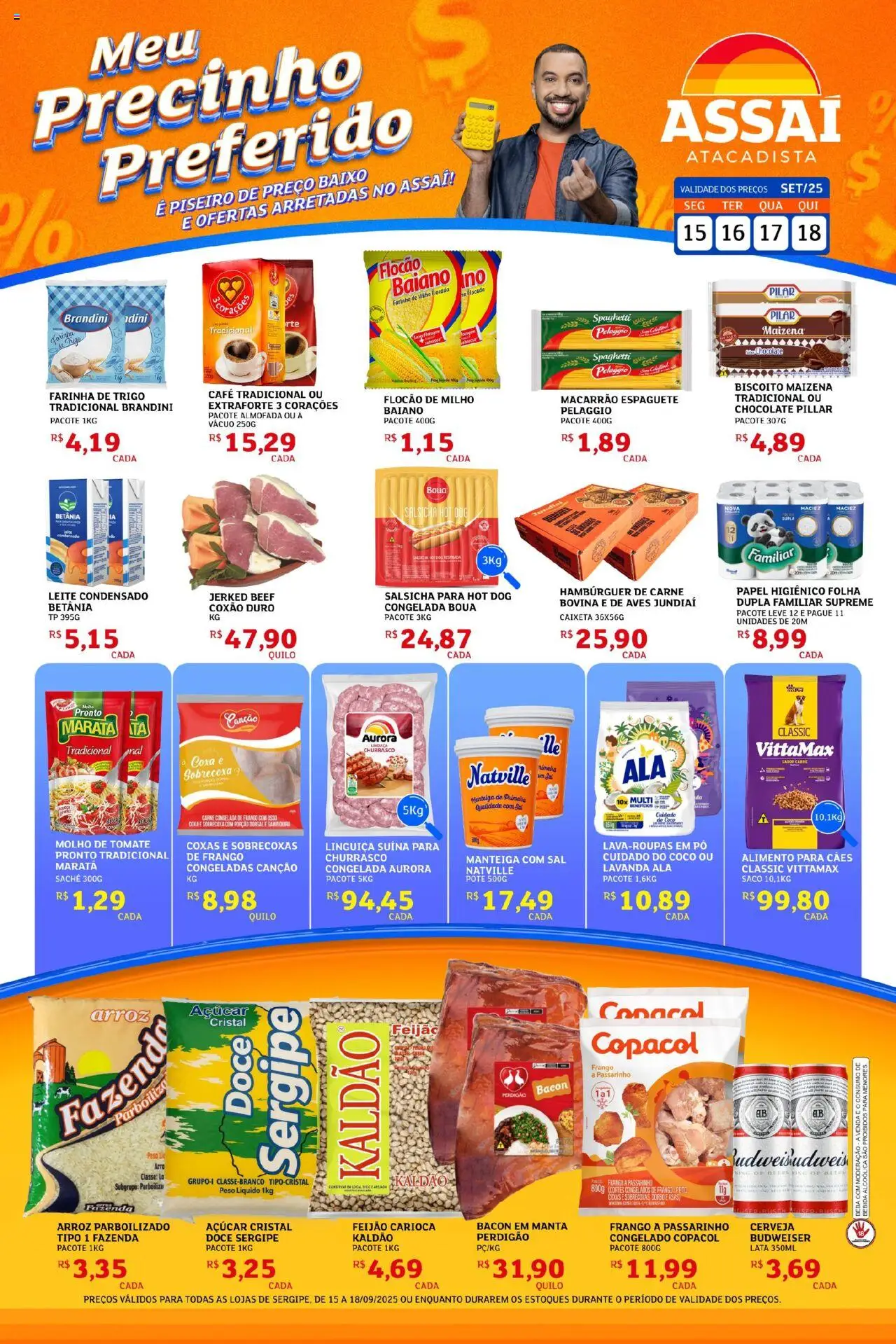 Assaí Atacadista folheto "Encarte - SE" válido a partir de 15/09/2025 - número de página 1