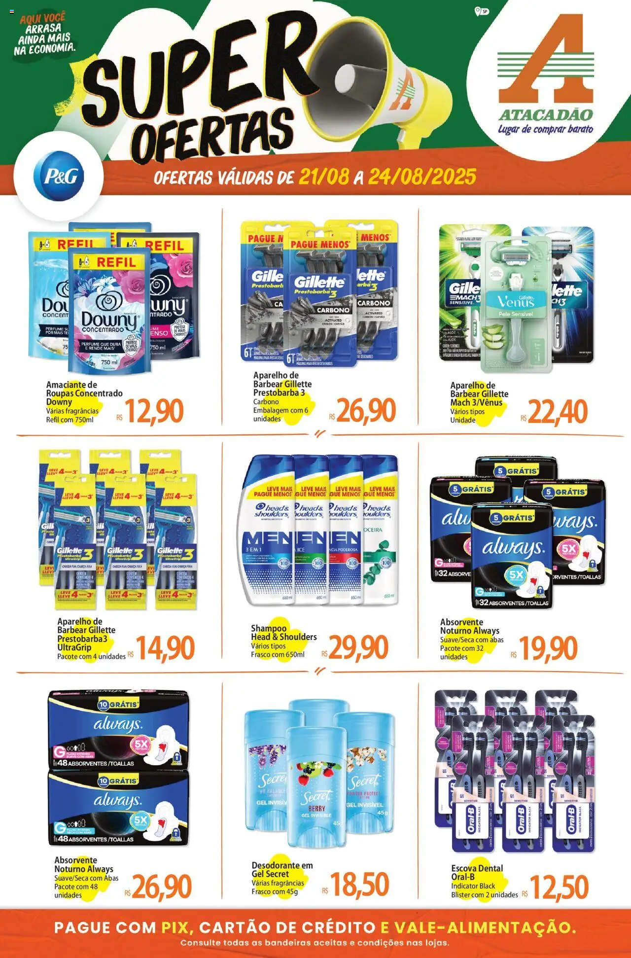 Atacadão folheto "Ofertas - SP" válido a partir de 21/08/2025 - número de página 1