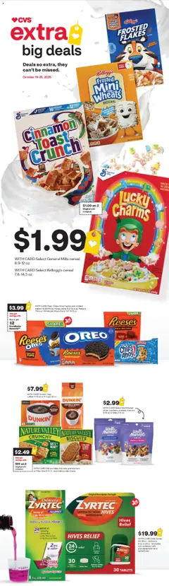 Ad Preview of CVS Pharmacy Weekly Ad - AZ from 10/19/2025