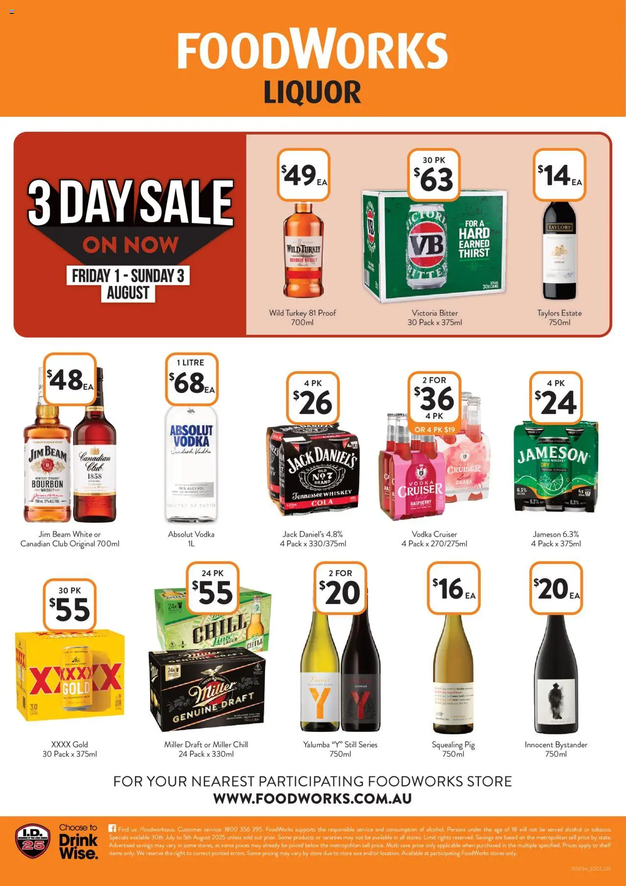 Foodworks catalogue valid from 30/07/2025 - page 1