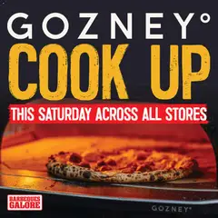 Preview of catalogue Barbeques Galore Gozney Cook Up from shop Barbeques Galore valid 18/04/2026
