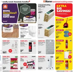 Un aperçu du dépliant Weekly flyer / circulaire du magasin Home Hardware est valide à partir 9 oct. 2025