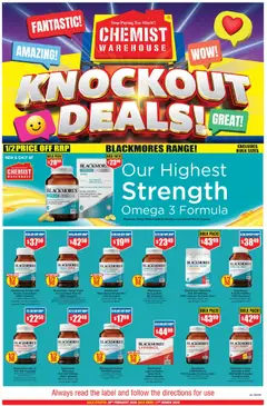 Preview of catalogue Catalogue from shop Chemist Warehouse valid 26/02/2026