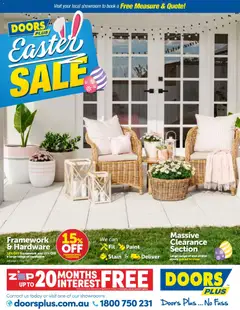 Preview of catalogue Doors Plus catalogue from shop Doors Plus valid 01/04/2026