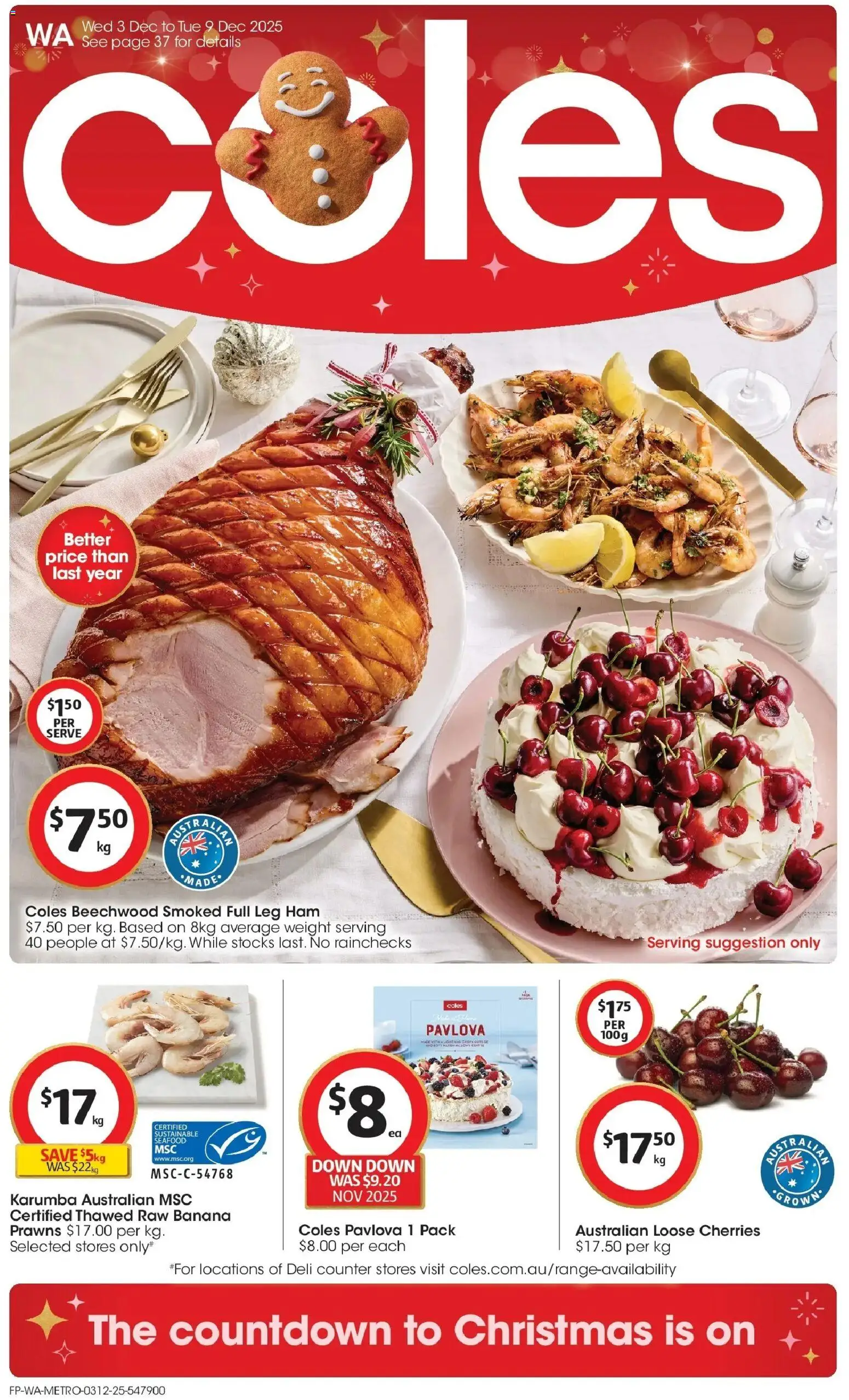 Preview of catalogue Catalogue WA from shop Coles valid 03/12/2025