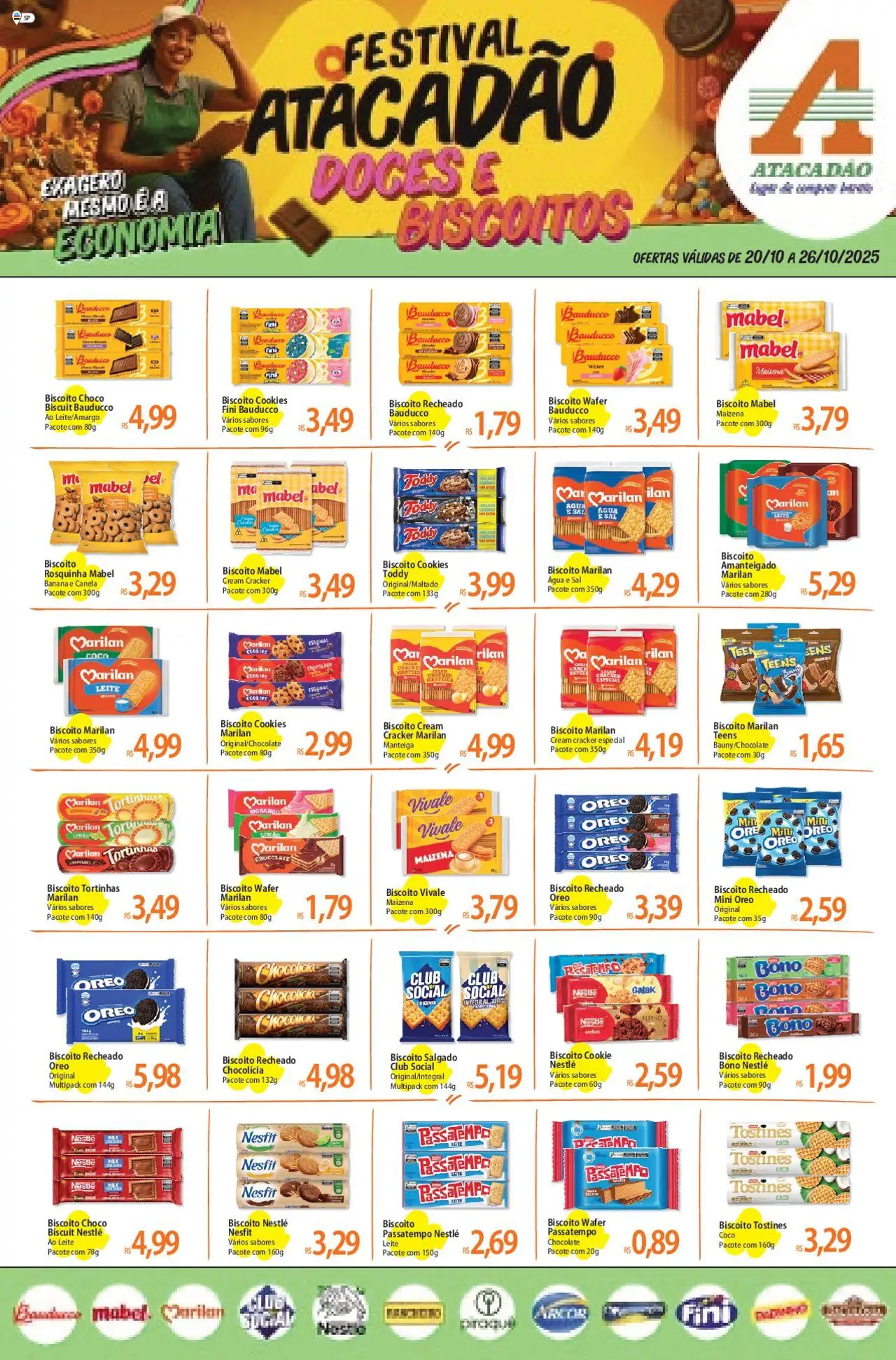 Atacadão folheto "Ofertas da semana" válido a partir de 20/10/2025 - número de página 1