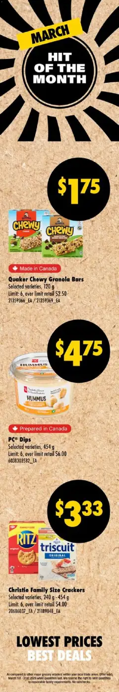 Preview of leaflet Wholesale Club flyer / circulaire from shop Wholesale Club is valid from Mar 05, 2026