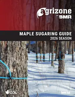 Preview of leaflet Agrizone Maple Sugaring Guide from shop BMR is valid from Jan 01, 2026