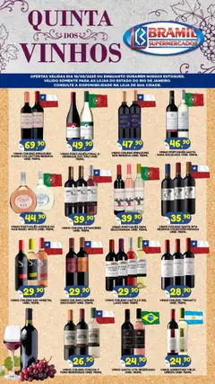 Pré-Visualização do folheto "Ofertas Quinta dos Vinhos" da loja Bramil Supermercados válido a partir de 18/09/2025