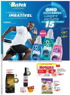 Pré-Visualização do folheto "Ofertas Quinzenal" da loja Bistek Supermercados válido a partir de 13/08/2025