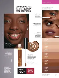 Pré-Visualização do folheto "Black Friday" da loja Avon válido a partir de 07/10/2025 | Página: 63