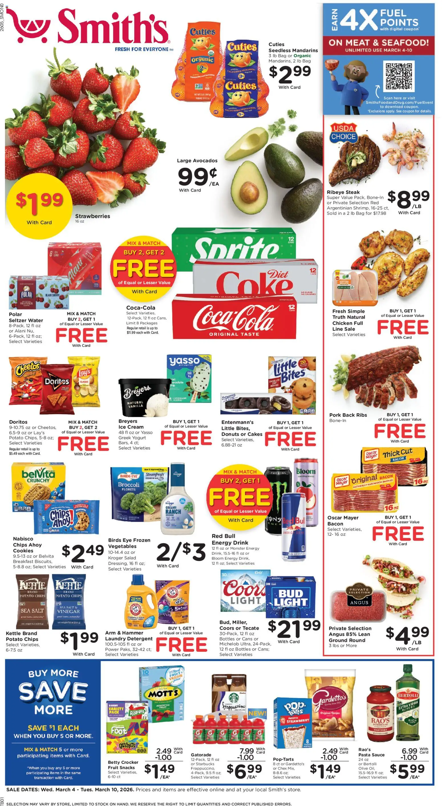 Ad Preview of Smith's Smith's Weekly Ad - NM from 03/04/2026