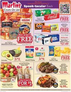 Ad Preview of Martin’s Weekly Ad from 10/26/2025