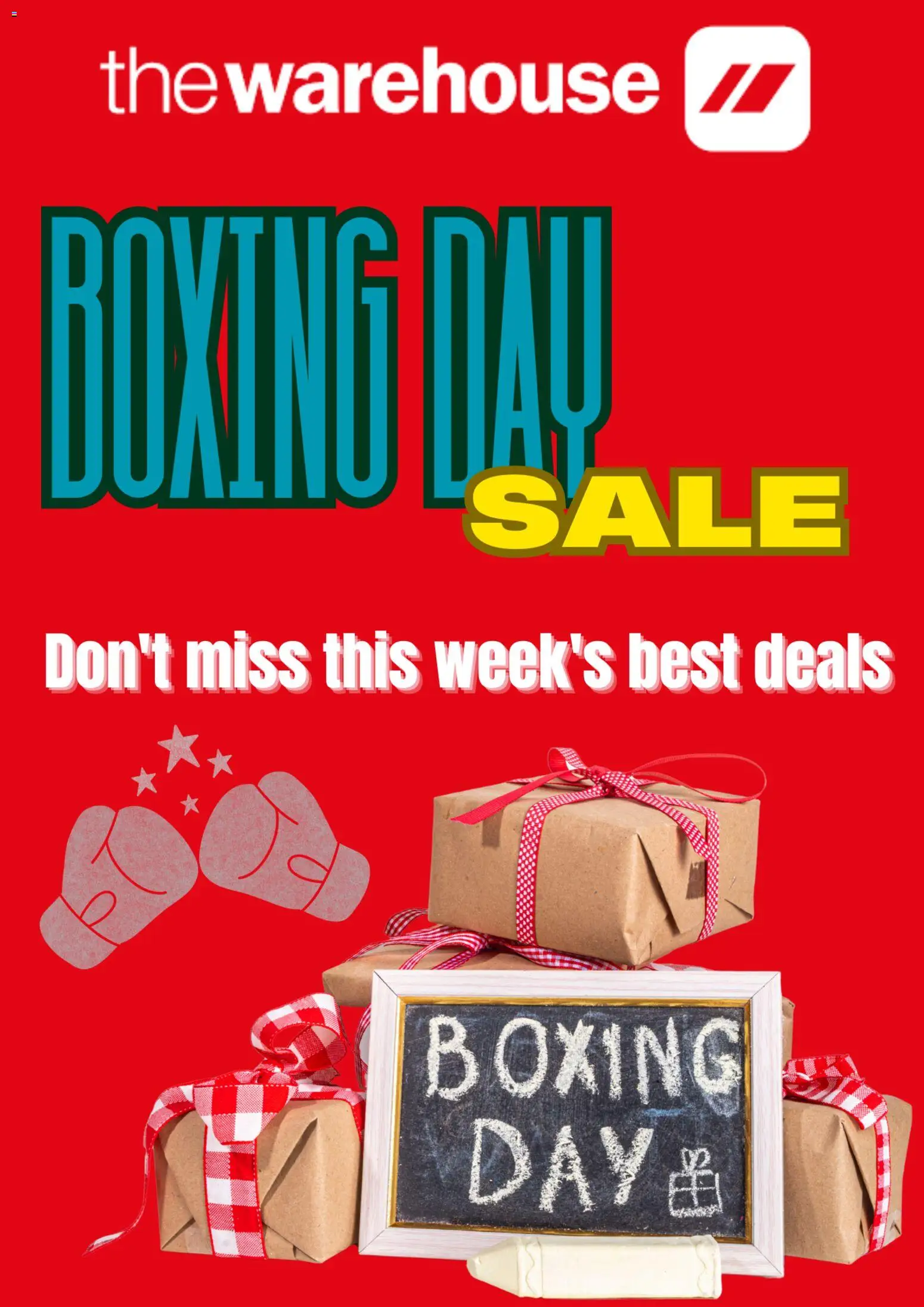 Preview of catalogue Catalogue from shop The Warehouse valid 29 Dec 2025