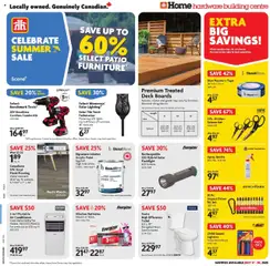 Un aperçu du dépliant Weekly flyer / circulaire du magasin Home Hardware est valide à partir 17 juill. 2025