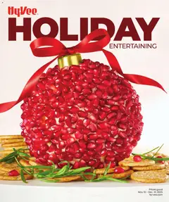 Ad Preview of HyVee Holiday Entertaining from 11/10/2025