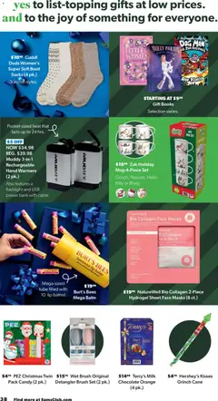 Ad Preview of Sam's Club Instant Savings Book December from 12/03/2025 | Page: 38