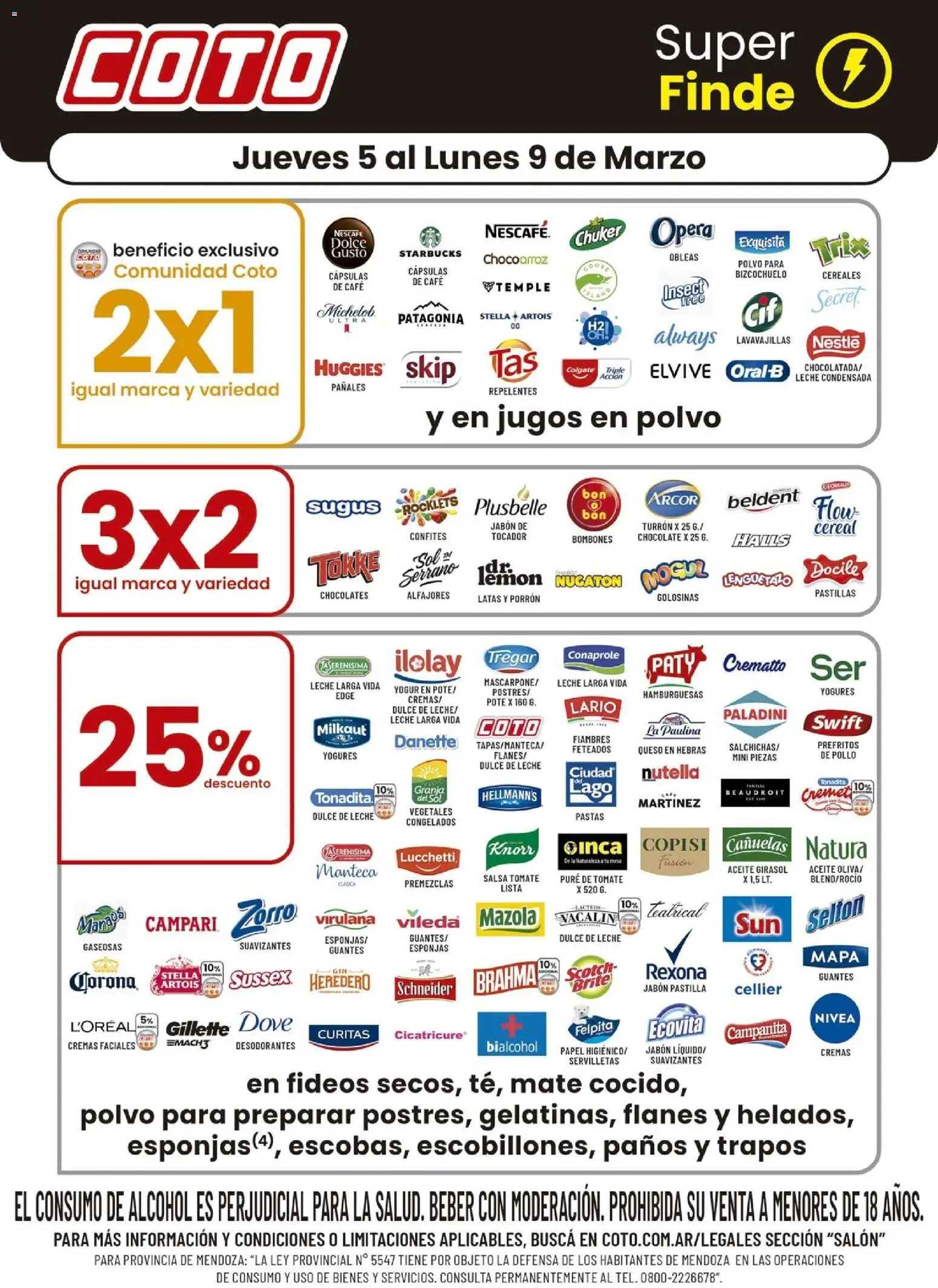 Vista previa del folleto de la tienda Coto válido desde el 05/03/2026 