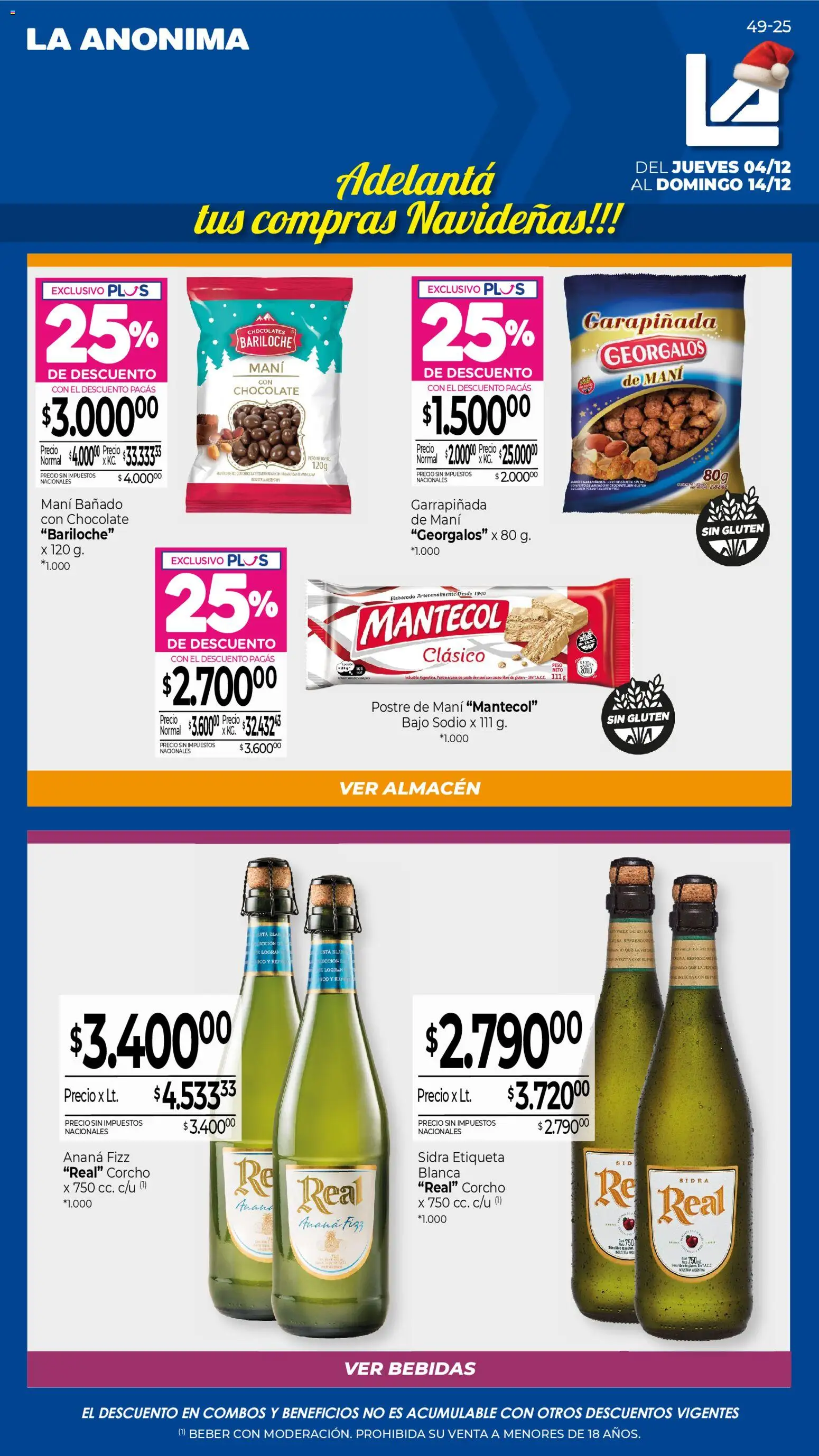 Vista previa del folleto de la tienda La Anonima válido desde el 04/12/2025 