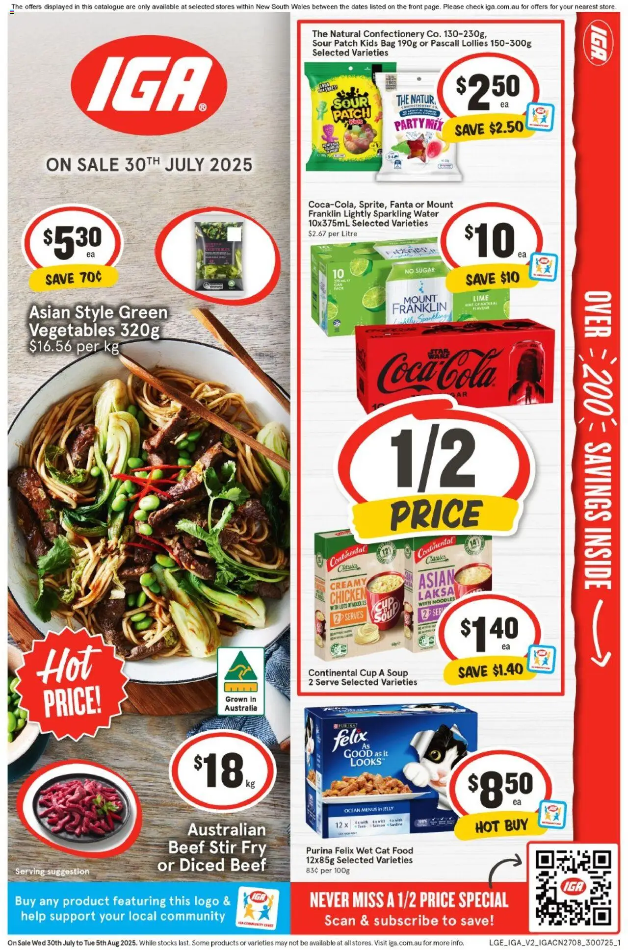 IGA catalogue valid from 30/07/2025 - page 1