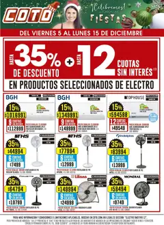 Vista previa del folleto de la tienda Coto válido desde el 05/12/2025 