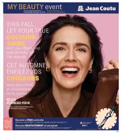 Preview of leaflet Beauty Booklet from shop Jean Coutu is valid from Sep 11, 2025