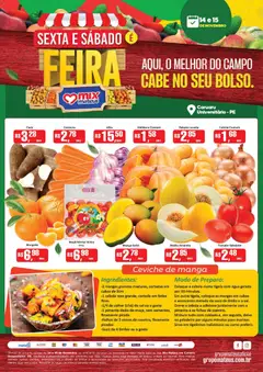 Pré-Visualização do folheto "Ofertas Sexta e Sabado" da loja Mateus válido a partir de 14/11/2025