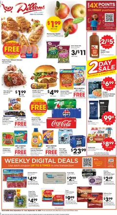 Ad Preview of Dillons Weekly Ad from 09/10/2025