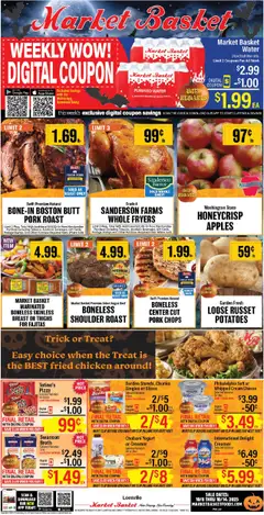 Ad Preview of Market Basket Weekly Ad from 10/08/2025