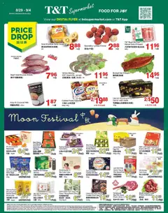 Preview of leaflet Weekly Flyer - BC from shop T&T Supermarket is valid from Aug 29, 2025
