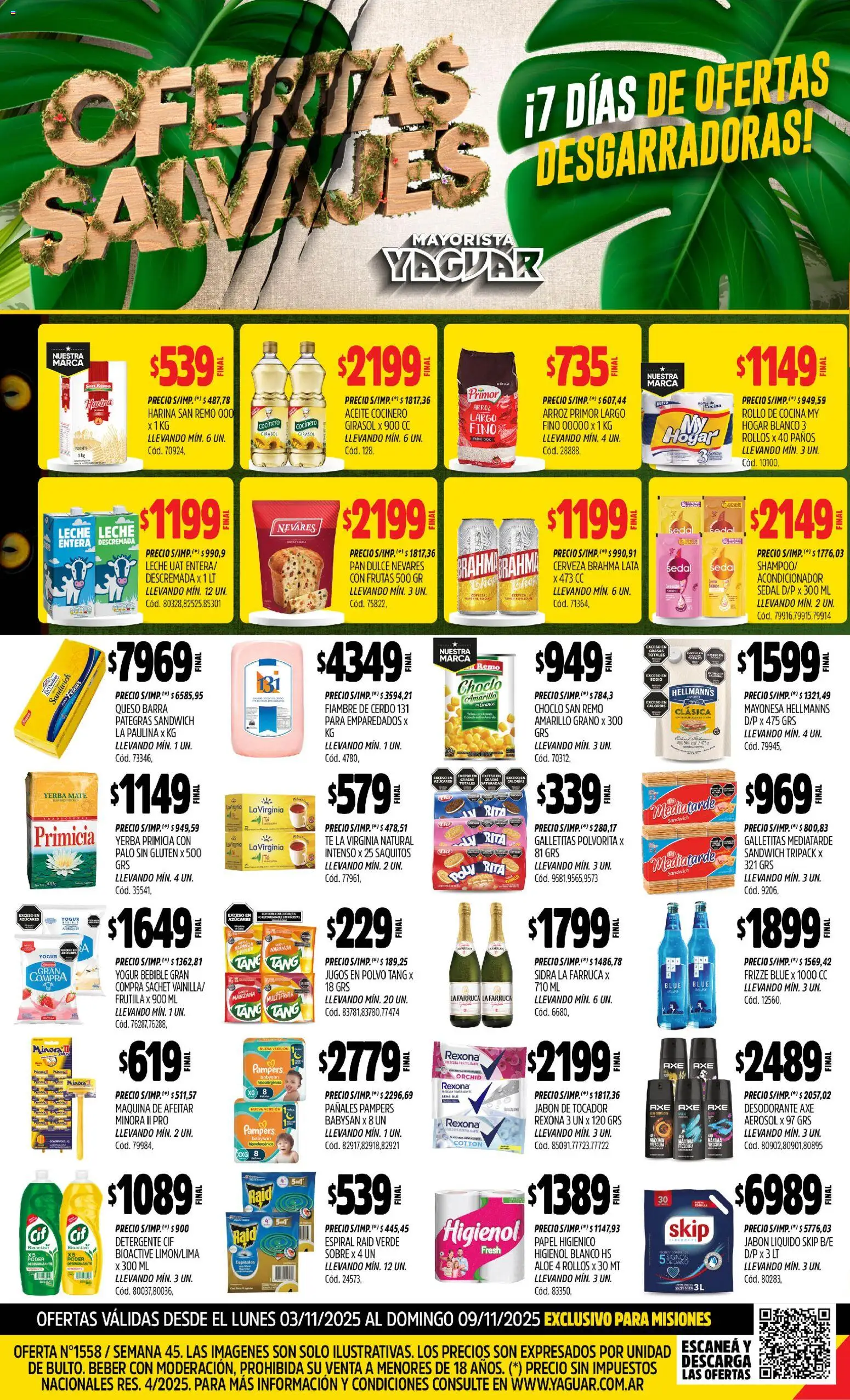 Vista previa del folleto de la tienda Yaguar válido desde el 03/11/2025 