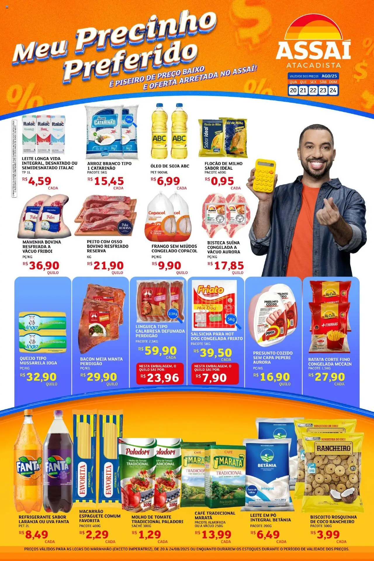 Assaí Atacadista folheto "Encarte" válido a partir de 20/08/2025 - número de página 1
