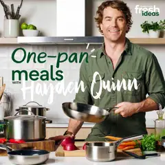 Preview of catalogue One-Pan Meals with Hayden Quinn magazine from shop Woolworths valid 20/03/2026