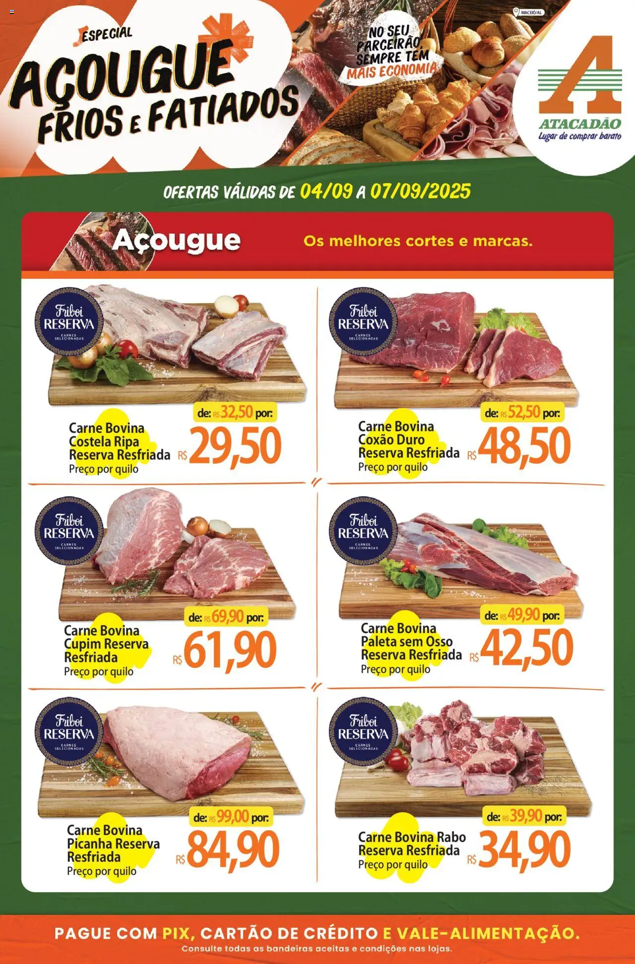 Atacadão folheto "Ofertas - AL" válido a partir de 04/09/2025 - número de página 1