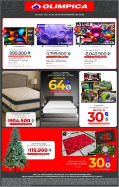  Vista previa del prospecto Ofertas BLACK DAYS del almacen Olímpica válida del 12/11/2025 al 18/11/2025 | Página : 8