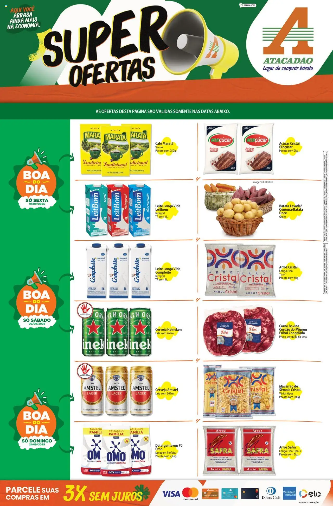 Atacadão folheto "Ofertas - TO" válido a partir de 19/09/2025 - número de página 1